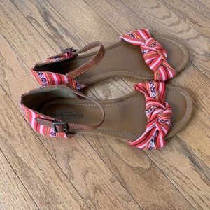 Target Colorful Tie Sandals.